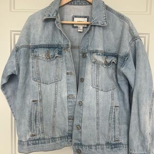 Forever 21 Light Blue Denim Vest